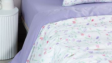 Комплект постельного белья с простыней Simple Choice Лаванда